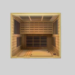 Dynamic 3 Person Low EMF Far Infrared Sauna, Lugano Edition - DYN-6336-02 - The Home Selection