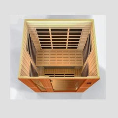 Dynamic 3 Person Low EMF Far Infrared Sauna, Lugano Edition - DYN-6336-02 - The Home Selection
