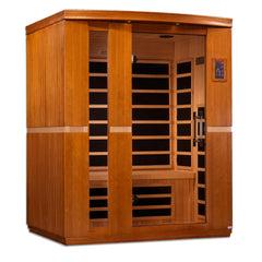 Dynamic 3 Person Low EMF Far Infrared Sauna, Lugano Edition - DYN-6336-02 - The Home Selection