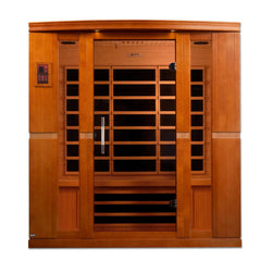 Dynamic 4 Person "Bergamo Elite" Infrared Sauna Ultra Low EMF with Canadian Hemlock - DYN-6440-01 Elite - The Home Selection