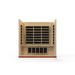 Dynamic 4 Person "Bergamo Elite" Infrared Sauna Ultra Low EMF with Canadian Hemlock - DYN-6440-01 Elite - The Home Selection