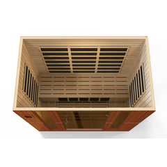 Dynamic 4 Person "Bergamo Elite" Infrared Sauna Ultra Low EMF with Canadian Hemlock - DYN-6440-01 Elite - The Home Selection