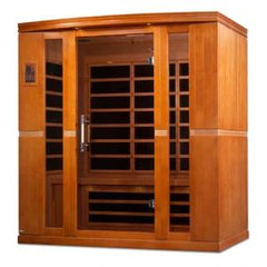 Dynamic 4 Person Low EMF Far Infrared Sauna, Bergamo Edition DYN-6440-01 - The Home Selection