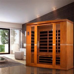 Dynamic 4 Person Low EMF Far Infrared Sauna, Bergamo Edition DYN-6440-01 - The Home Selection