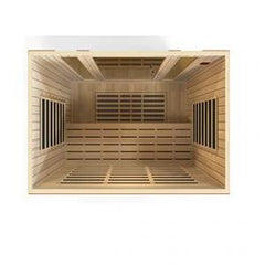Dynamic 4 Person Low EMF Far Infrared Sauna, Bergamo Edition DYN-6440-01 - The Home Selection