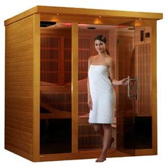 Dynamic 6 Person Near Zero EMF Far Infrared Sauna DYN-6996-01 Elite - The Home Selection