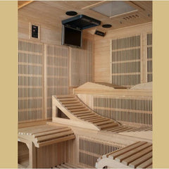 Dynamic 6 Person Near Zero EMF Far Infrared Sauna DYN-6996-01 Elite - The Home Selection