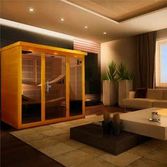 Dynamic 6 Person Near Zero EMF Far Infrared Sauna DYN-6996-01 Elite - The Home Selection