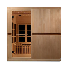Dynamic "Catalonia" Infrared Sauna with Hemlock Wood, Ultra Low EMF 8-Person - GDI-6880-02 - The Home Selection