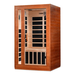 Dynamic Cordoba 2-person Low EMF (Under 8MG) FAR Infrared Sauna (Canadian Hemlock) - DYN-6203-01 - The Home Selection