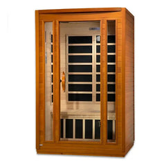 Dynamic San Marino Elite 2-person Ultra Low EMF (Under 3MG) FAR Infrared Sauna (Canadian Hemlock) - DYN-6206-01 Elite - The Home Selection