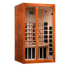 Dynamic Santiago 2-Person Full Spectrum Near Zero EMF (Under 2MG) FAR Infrared Sauna (Canadian Hemlock) - DYN-6209-03 FS - The Home Selection