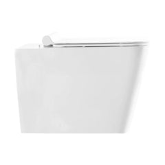 Swiss Madison Concorde Back-to-Wall Toilet Bundle 0.8/1.6 GPF Dual Flush in Glossy Whit - SM-WT0205GW