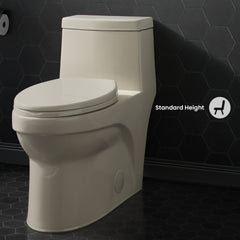Swiss Madison Virage One-Piece Elongated Toilet Vortex™ Side Flush 1.28 gpf - SM-1T123 - The Home Selection