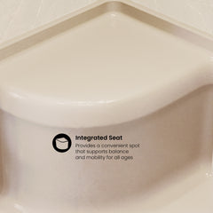 Swiss Madison Aquatique 60" x 32" Right Drain, Shower Base - SM-SB538 - The Home Selection