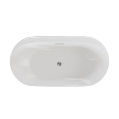 Swiss Madison Monaco 59" Freestanding Bathtub with Stand - SM-FB1002