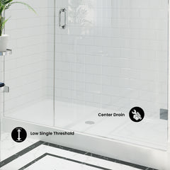 Swiss Madison Voltaire 60" X 34" Shower Base - SM-SB52 - The Home Selection