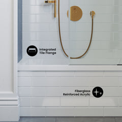 Swiss Madison Voltaire 48" X 32" Left-Hand Drain Alcove Bathtub - SM-DB561 - The Home Selection