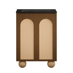 Plaisir II vanity Brown Oak