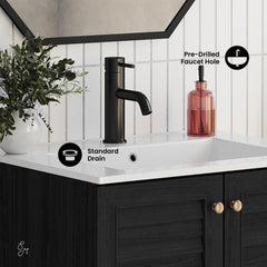 Swiss Madison Bron 24" Freestanding Bathroom with Sink Top - SM-BV373 - The Home Selection