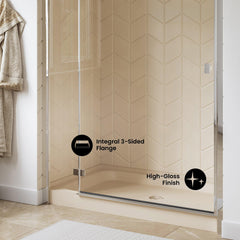 Swiss Madison Voltaire 60 x 36 Single-Threshold, Shower Base - SM-SB5 - The Home Selection