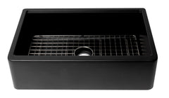 Alfi 33  Granite Composite Single Bowl Drop In Farm Sink with Accessories - AB33FARM