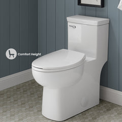 Swiss Madison Classé One-Piece Toilet with Front Flush Handle 1.28 gpf - SM-1T116 - The Home Selection