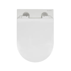 Swiss Madison Well Made Forever SM-WK465-01C - Calice Wall-Hung Round Toilet Bundle, Glossy White - SM-WK465-01C - The Home Selection