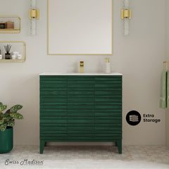 Swiss Madison Cascade 36" Bathroom Vanity - The Home Selection