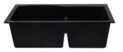 Alfi 33  Double Bowl Drop In Granite Composite Kitchen Sink - AB3320DI