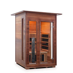 Enlighten DIAMOND 2 Indoor Infrared/Traditional Sauna - HI-17376 - The Home Selection