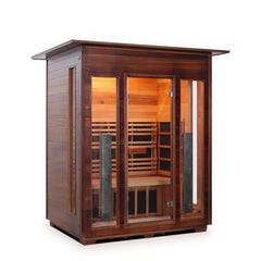 Enlighten DIAMOND 3 Indoor Infrared/Traditional Sauna - HI-17377 - The Home Selection