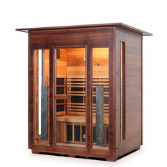 Enlighten DIAMOND 3 Indoor Infrared/Traditional Sauna - HI-17377 - The Home Selection