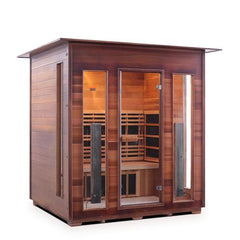 Enlighten DIAMOND 4 Indoor Infrared/Traditional Sauna - HI-17378 - The Home Selection