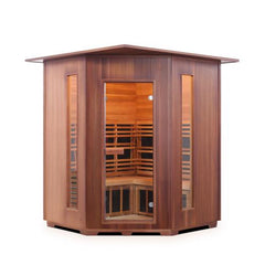 Enlighten DIAMOND 4C Indoor Infrared/Traditional Sauna - HI-17379 - The Home Selection
