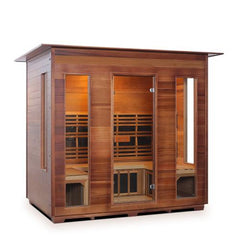 Enlighten DIAMOND 5 Indoor Infrared/Traditional Sauna - HI-19378 - The Home Selection