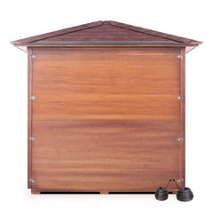 Enlighten DIAMOND 5 Peak Outdoor Infrared/Traditional Sauna - H-19378 - The Home Selection