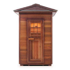 Enlighten MoonLight 2 Peak Outdoor Dry Traditional Sauna - T-16376 - The Home Selection