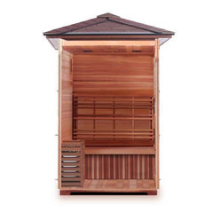 Enlighten MoonLight 2 Peak Outdoor Dry Traditional Sauna - T-16376 - The Home Selection
