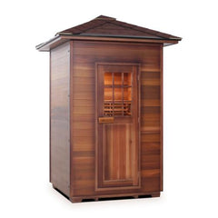 Enlighten MoonLight 2 Peak Outdoor Dry Traditional Sauna - T-16376 - The Home Selection