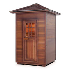 Enlighten MoonLight 2 Peak Outdoor Dry Traditional Sauna - T-16376 - The Home Selection