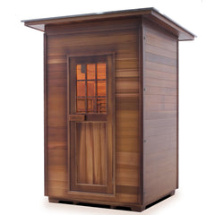 Enlighten MoonLight 2 Slope Outdoor Dry Traditional Sauna - T-36376 - The Home Selection
