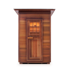 Enlighten MoonLight 2 Slope Outdoor Dry Traditional Sauna - T-36376 - The Home Selection