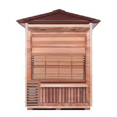 Enlighten MoonLight 3 Peak Outdoor Dry Traditional Sauna - T-16377 - The Home Selection