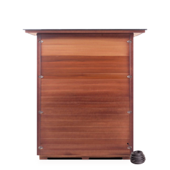 Enlighten MoonLight 3 Slope Outdoor Dry Traditional Sauna - T-36377 - The Home Selection