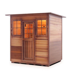 Enlighten MoonLight 4 Indoor Dry Traditional Sauna - TI-16378 - The Home Selection