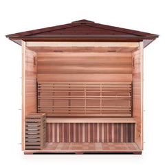 Enlighten MoonLight 4 Peak Outdoor Dry Traditional Sauna - T-16378 - The Home Selection