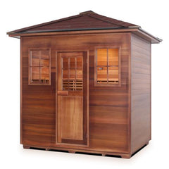 Enlighten MoonLight 5 Peak Outdoor Dry Traditional Sauna - T-16380 - The Home Selection