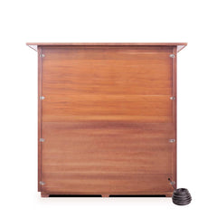 Enlighten Rustic 4 Indoor Full Spectrum Infrared Sauna - I-17378 - The Home Selection