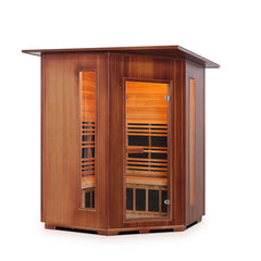 Enlighten RUSTIC 4C Indoor Full Spectrum Infrared Sauna - I-17379 - The Home Selection